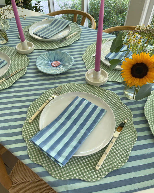 Striped Napkins, set 4