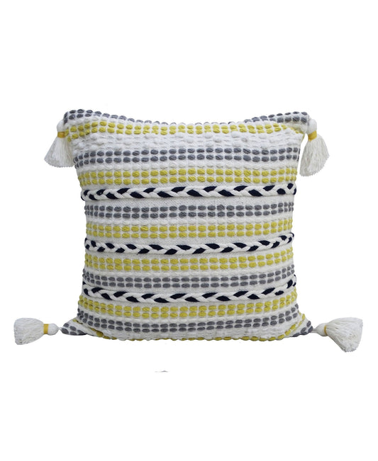 Throw Pillow with Braids