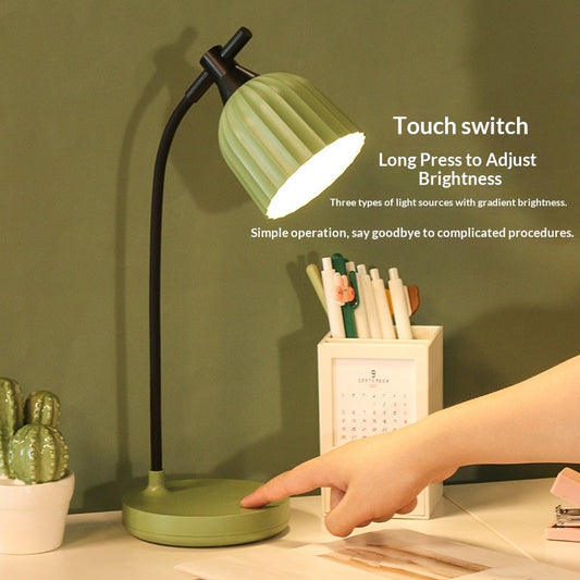 Touch-Activated LED Dimmable Bedside/Desk Lamp