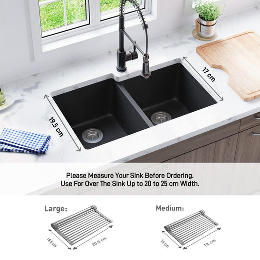 Over The Sink Dish Drying Rack, Silicone
