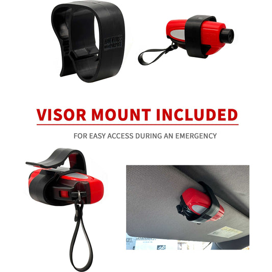 Emergency Window Breaker & Seatbelt Cutter