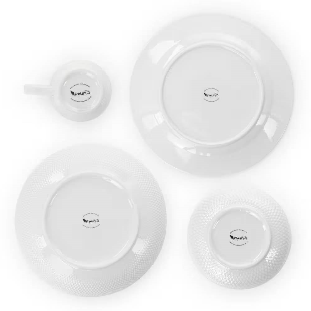 18-Piece Porcelain Dinnerware Set