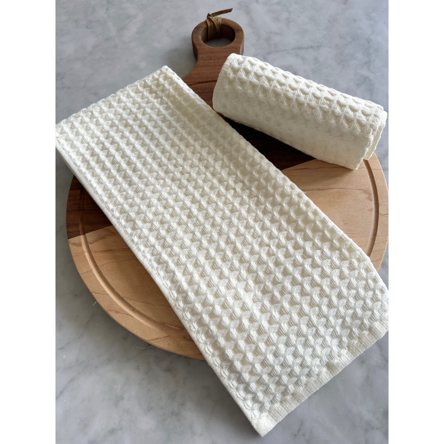 Waffle Dish Towels – Soft Absorbent