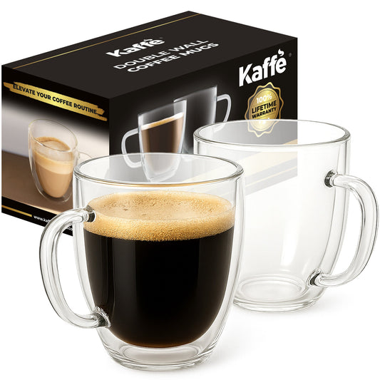 Coffee Mug Set, Tempered Glass