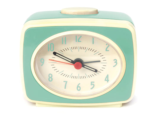 Kikkerland Classic Alarm Clock Mint