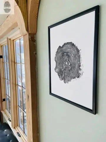 Virginia Oak - tree print