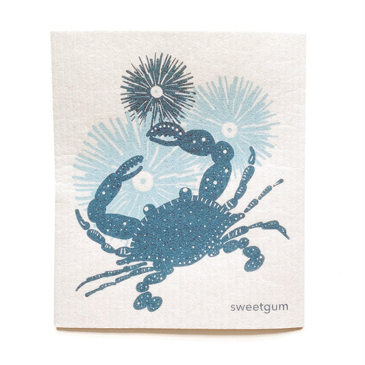 3 Swedish Dishcloths | Sea turtle/ Crab/ Octopus