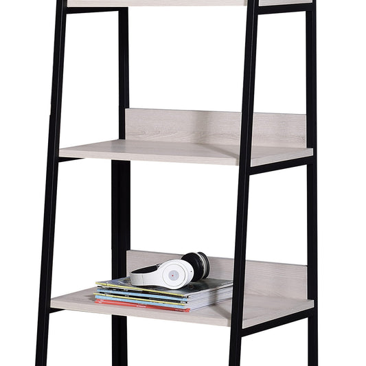 Wendral Natural & Black Finish 24"W Bookshelf