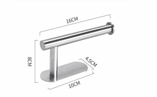 Wall Mount Toilet Paper Holder & Paper Towel Holder