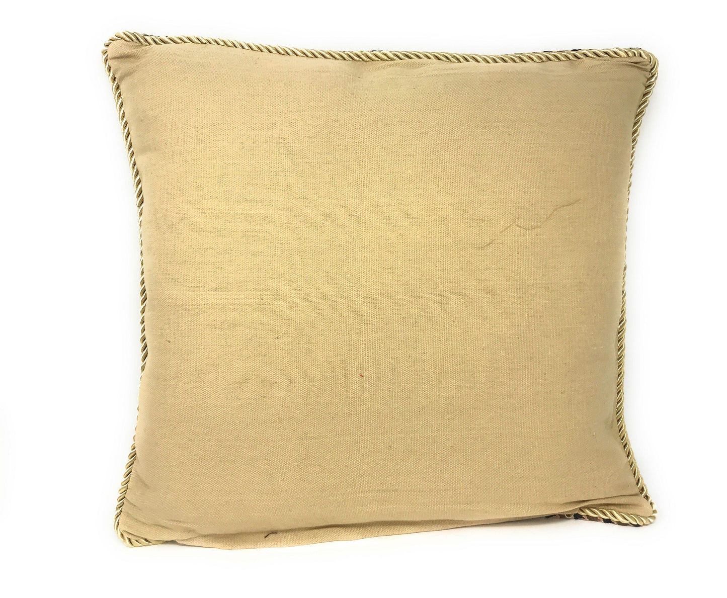 Set of 2-Pieces Postcard Milan Tapestry Throw Pillow Covers w/ Inserts, 18" x 18"