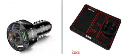 Fast Charge Car Charger, One For Four