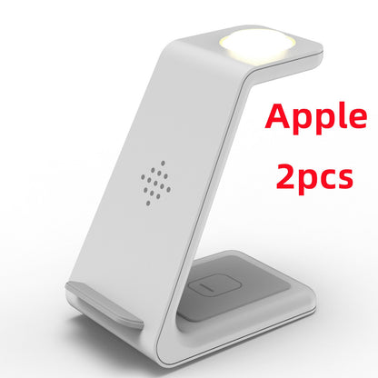 3 In 1 Fast Charging Station Wireless Charger