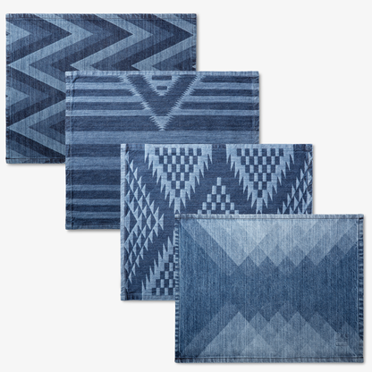 BUNDLE - FOUR DENIM PLACEMATS