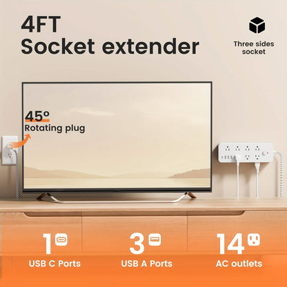 Power Strip with Surge Protection