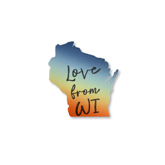 Love from WI Magnet