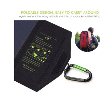Apple, ALLPOWERS 5V21W Portable Phone Solar Charger