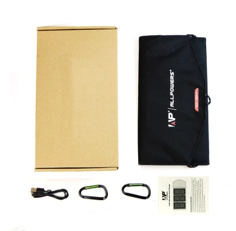 Apple, ALLPOWERS 5V21W Portable Phone Solar Charger