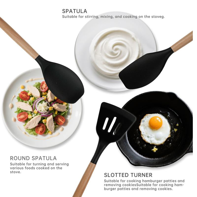 Silicone Cooking Utensils Set