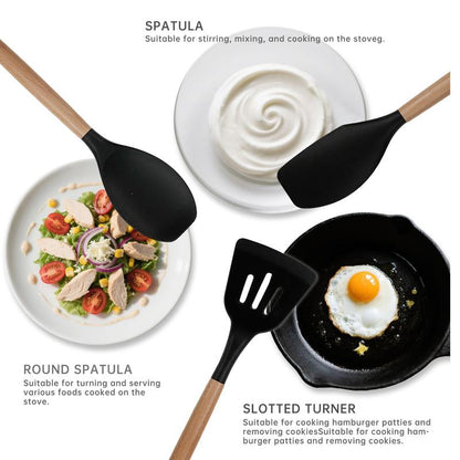 Silicone Cooking Utensils Set