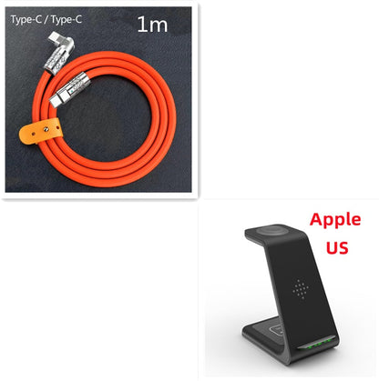 3 In 1 Fast Charging Station Wireless Charger