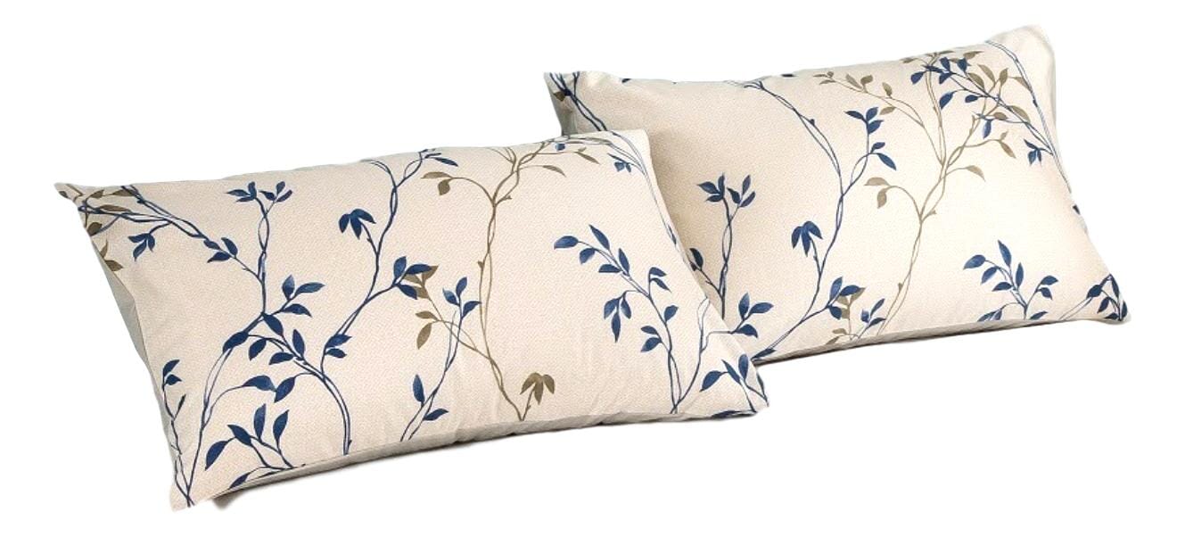 Leaf Vine Cream Beige Pillowcase, set 2