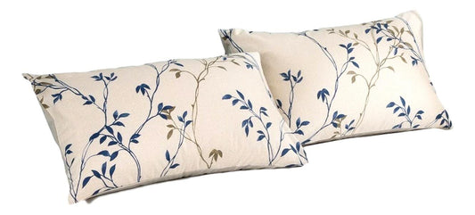 Leaf Vine Cream Beige Pillowcase, set 2