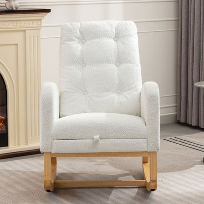 Rocking Chair With Footrest