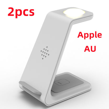 3 In 1 Fast Charging Station Wireless Charger