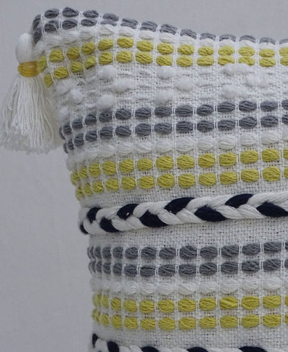 Throw Pillow with Braids