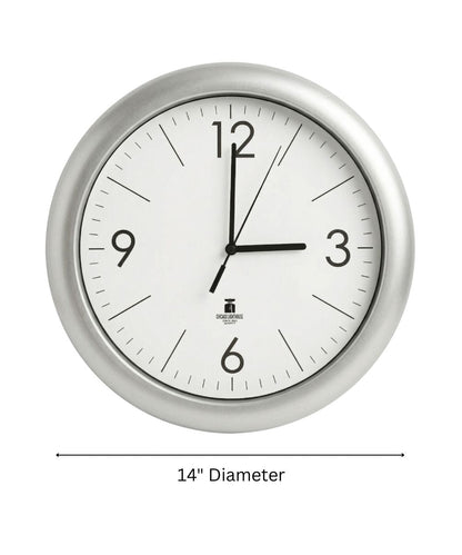 Chicago Lighthouse Quartz Wall Clock – Modern 14”