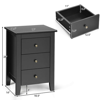 Nightstand w/ Drawers
