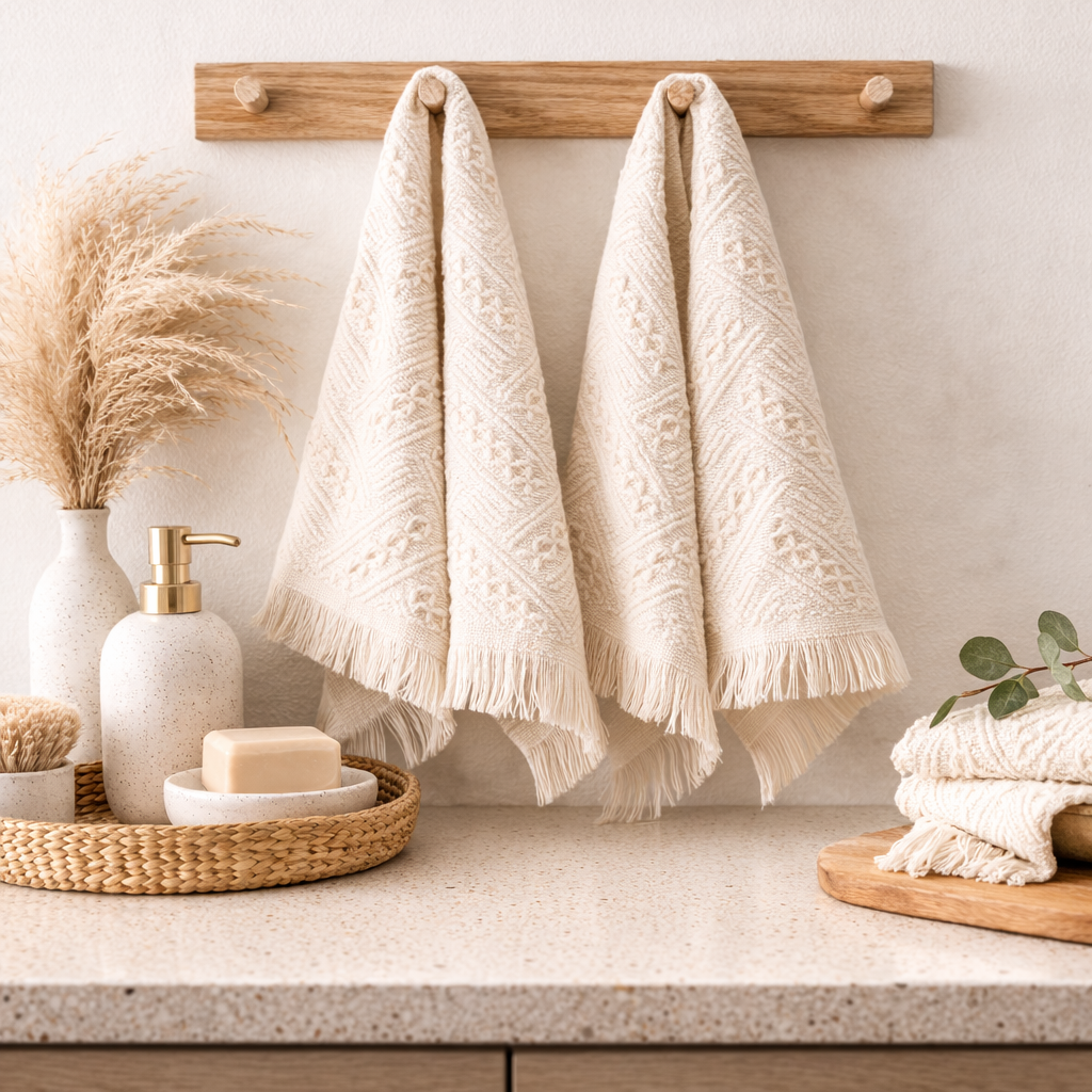 Turkish Cotton Hand Towels 2 or 4