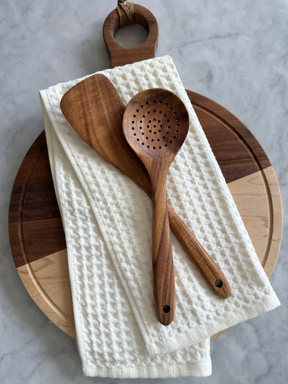 Teak Wood Kitchen Utensil Set
