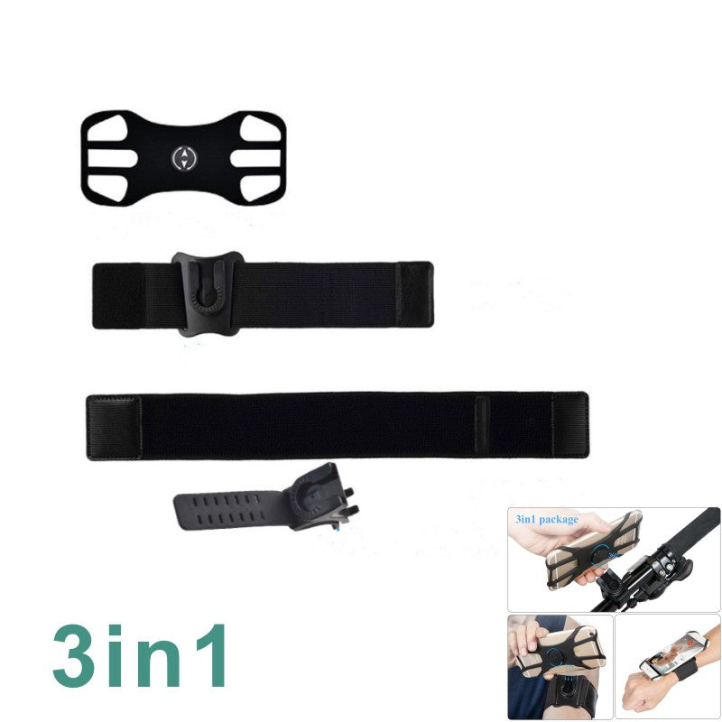 Detachable Swivel Arm Wrist Strap Phone Case