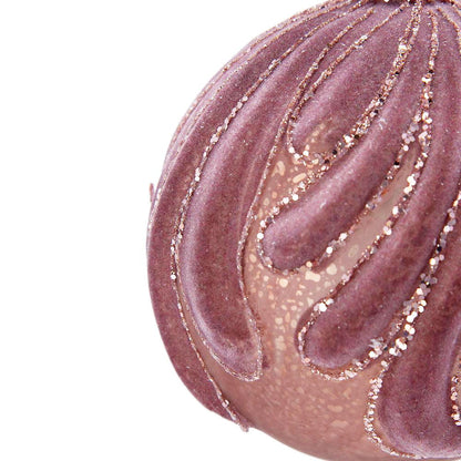 Decorative Hanging Glass Christmas Ball Ornaments - Set of 6