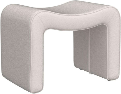 White Ottoman Footstool