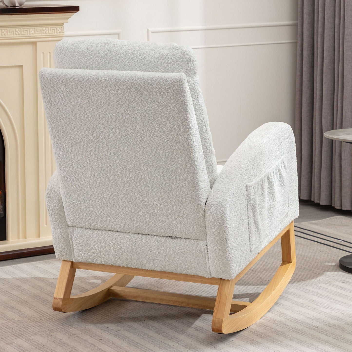 Rocking Chair With Footrest