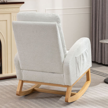 Rocking Chair With Footrest