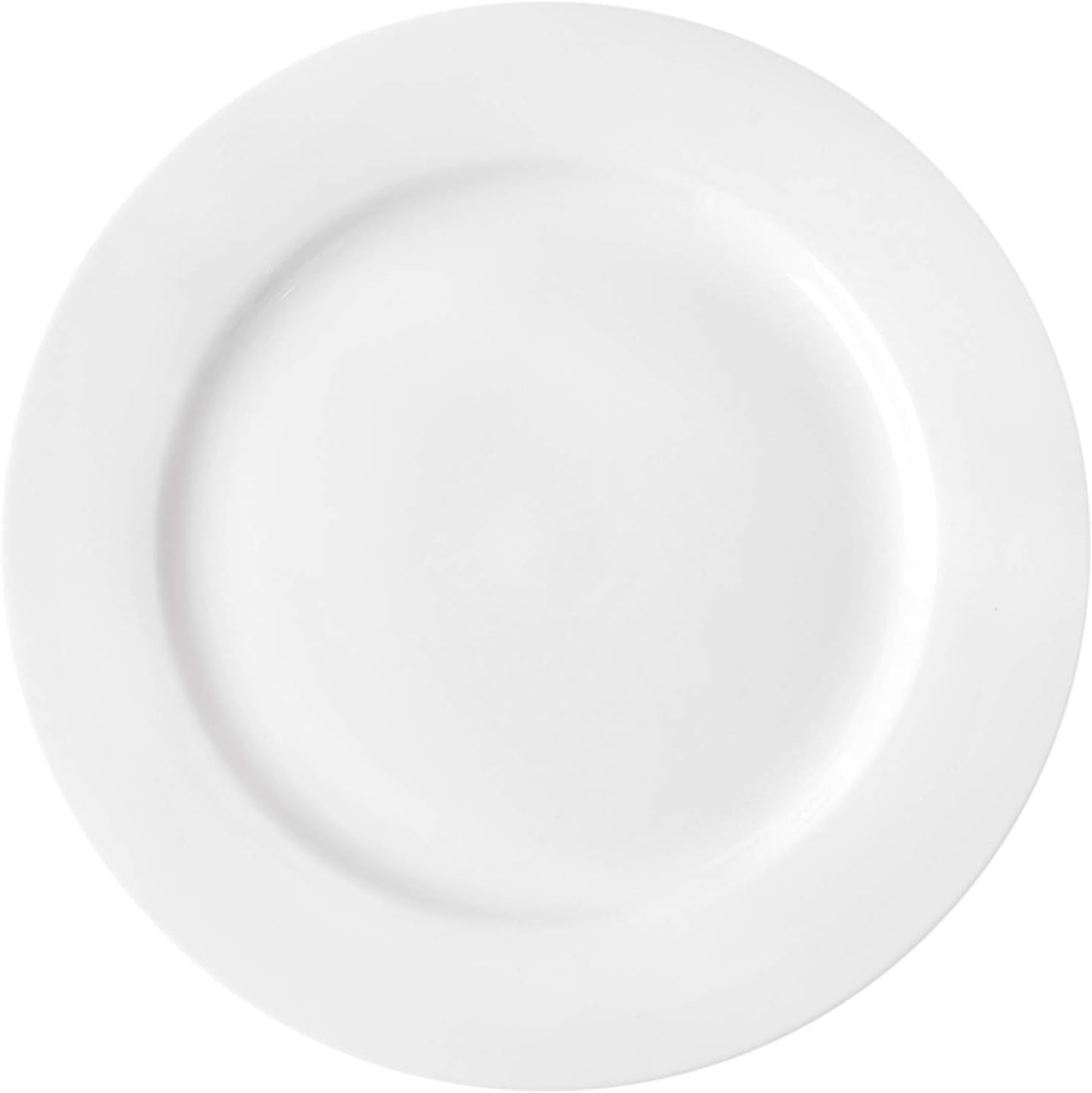 12 Pieces 8 Inch Round Porcelain Plates