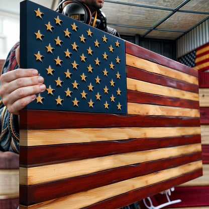 Old Glory American Flag Wall Art