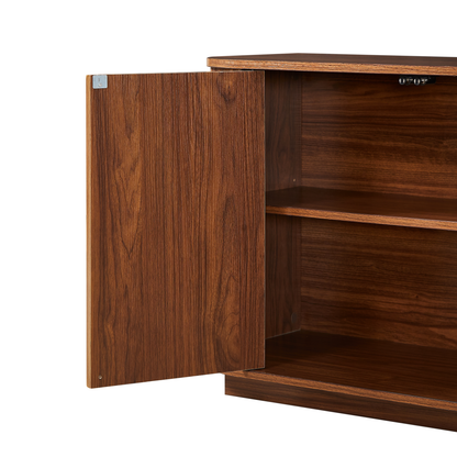 Sideboard Storage Cabinet TV Stand with Wave Pattern