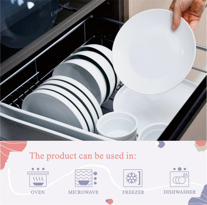 Ceramic Appetizer/Dessert/Salad Plates Set of 6