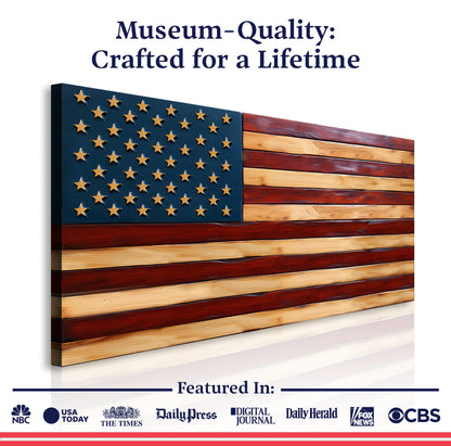 Old Glory American Flag Wall Art