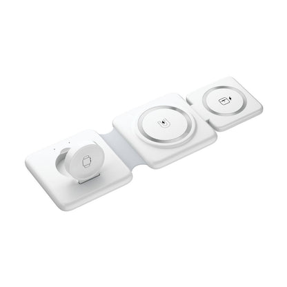 Folding Magnetic Suction Wireless Charger, 3-in-1