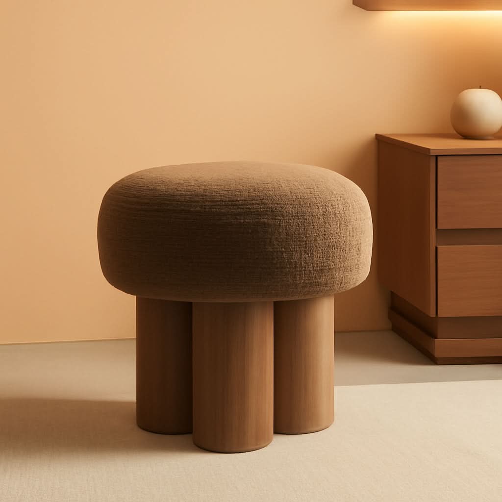 Round Footstool/Ottoman