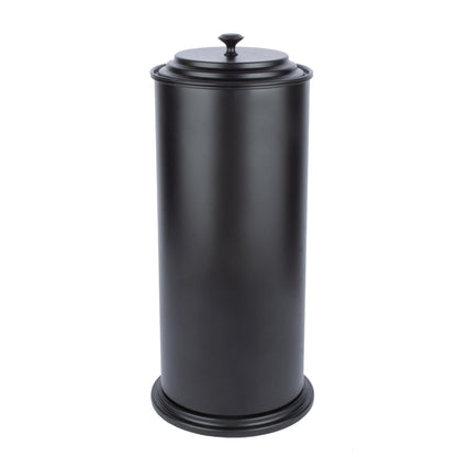 Extra Large Toilet Paper Holder (Matte Black Finish)