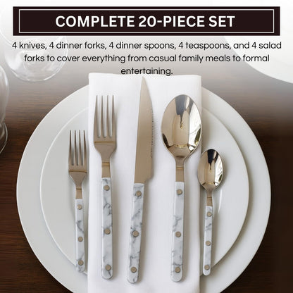 20-Piece Cutlery Set – 4 plc settings