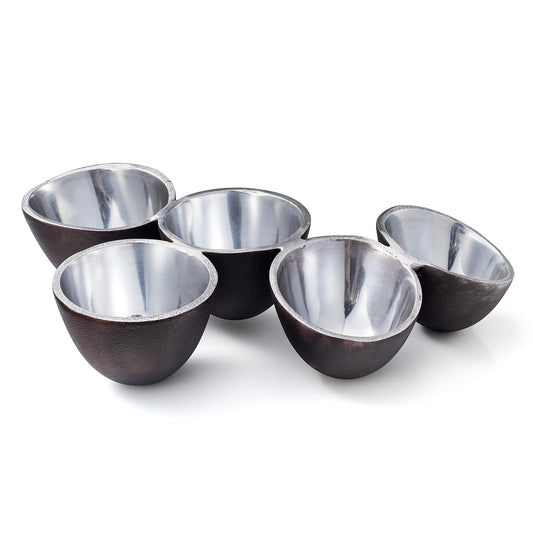 5 Bowl Modern Multi Section Serving Dish