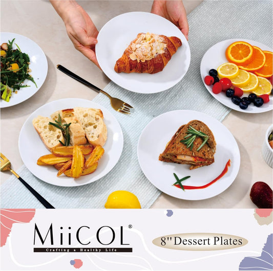 Ceramic Appetizer/Dessert/Salad Plates Set of 6