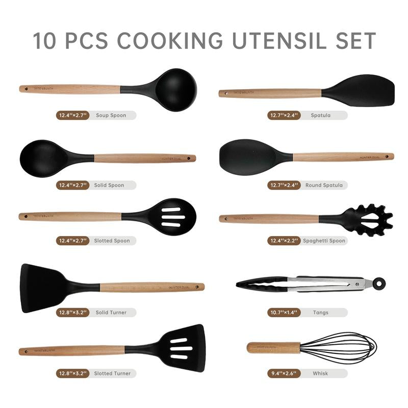 Silicone Cooking Utensils Set